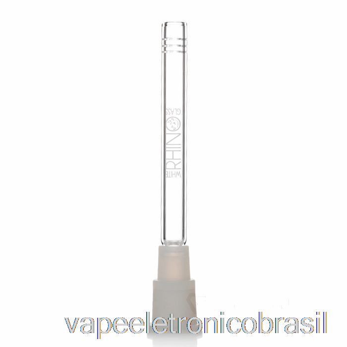 Vape Eletronico White Rhino Hybrid Downstem 6 Polegadas